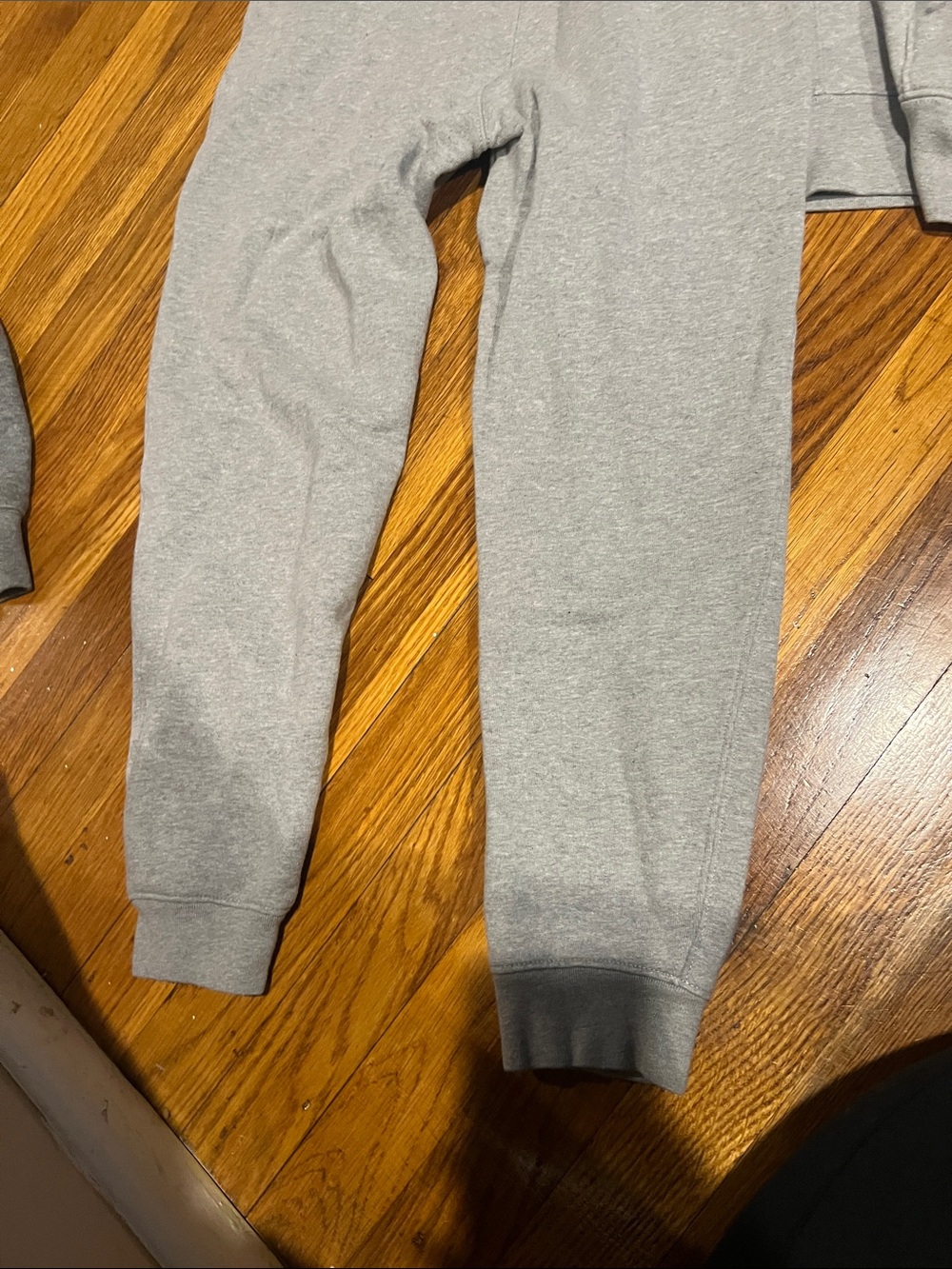 Polo by Ralph Lauren Kids' Gray Zip Hoodie Jacket, pants and Nike long sleeve - Picture 4 of 7
